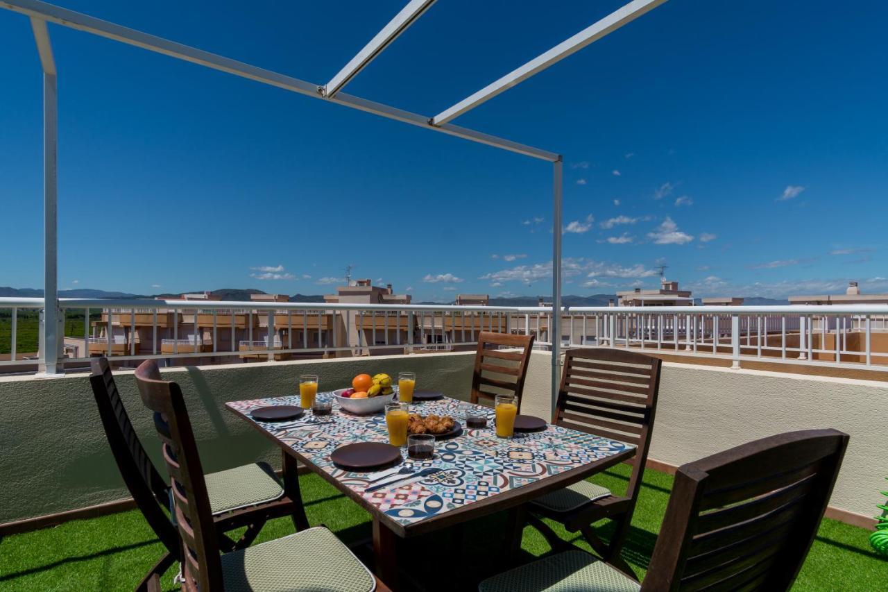 Duplex Penthouse With Terrace. Beach-Pool Canet d'En Berenguer Luaran gambar